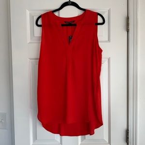 Zac & Rachel Red Tunic Blouse